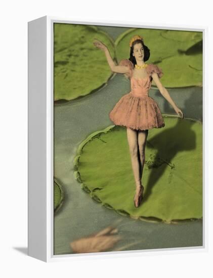 Ballerina-J Hovenstine Studios-Framed Premier Image Canvas