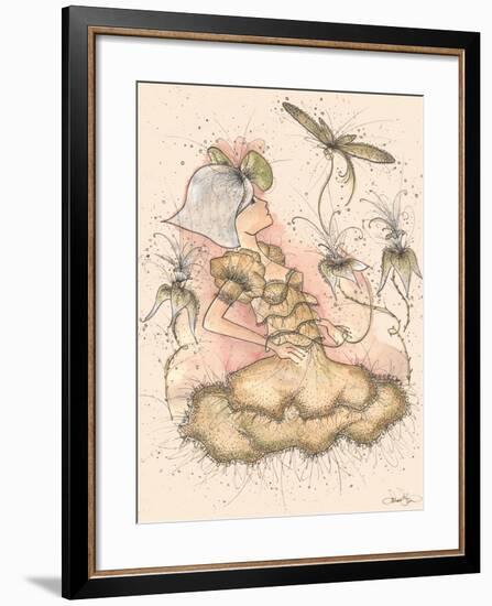 Ballerina-Emma Steel-Framed Giclee Print