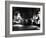 Ballerinas at Barre Against Round Windows During Rehearsal For "Swan Lake" at Grand Opera de Paris-Alfred Eisenstaedt-Framed Photographic Print