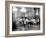 Ballerinas at the Paris Opera Doing Their Barre in Rehearsal Room-Alfred Eisenstaedt-Framed Photographic Print