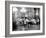 Ballerinas at the Paris Opera Doing Their Barre in Rehearsal Room-Alfred Eisenstaedt-Framed Photographic Print