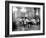 Ballerinas at the Paris Opera Doing Their Barre in Rehearsal Room-Alfred Eisenstaedt-Framed Photographic Print