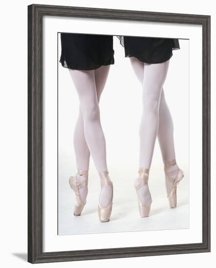 Ballerinas en pointe-Erik Isakson-Framed Photographic Print