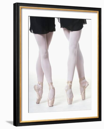 Ballerinas en pointe-Erik Isakson-Framed Photographic Print