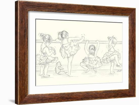 Ballerinas I-Steve O'Connell-Framed Art Print