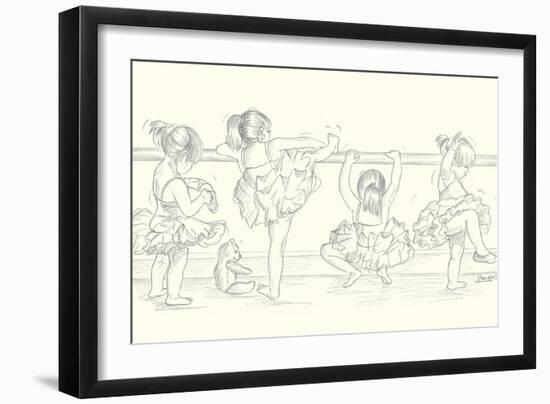 Ballerinas I-Steve O'Connell-Framed Art Print