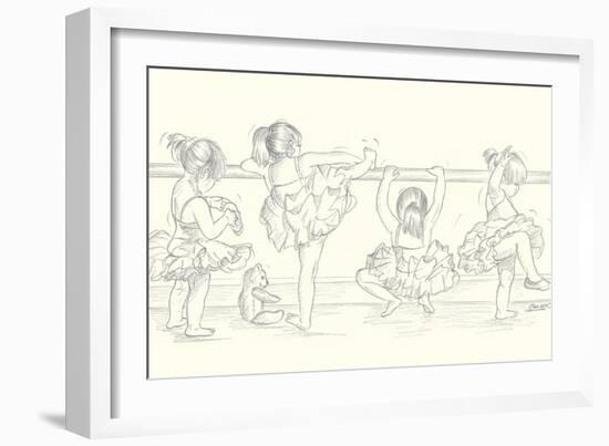 Ballerinas I-Steve O'Connell-Framed Art Print