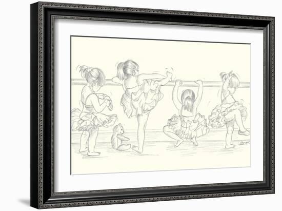 Ballerinas I-Steve O'Connell-Framed Art Print