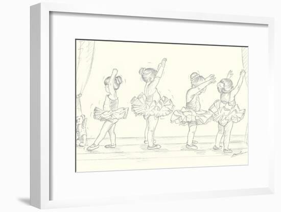 Ballerinas II-Steve O'Connell-Framed Art Print