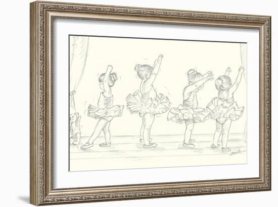 Ballerinas II-Steve O'Connell-Framed Art Print