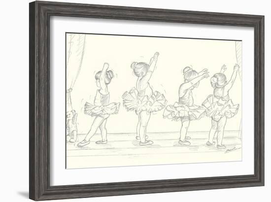 Ballerinas II-Steve O'Connell-Framed Art Print