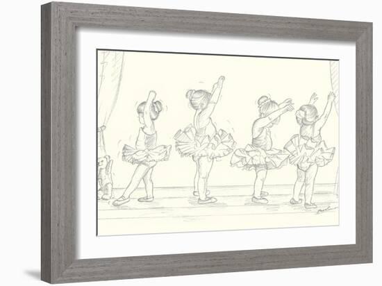 Ballerinas II-Steve O'Connell-Framed Art Print