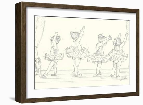 Ballerinas II-Steve O'Connell-Framed Art Print