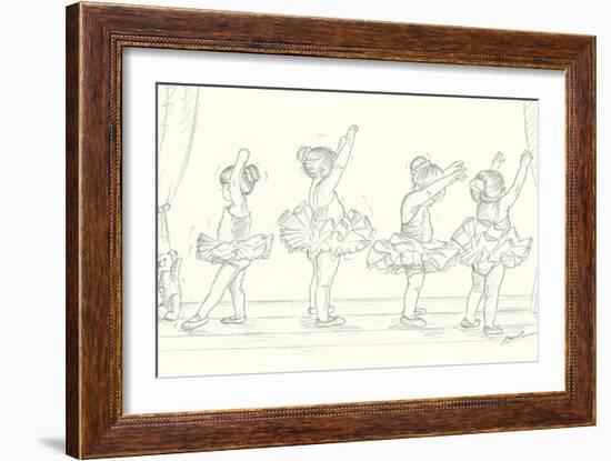 Ballerinas II-Steve O'Connell-Framed Art Print