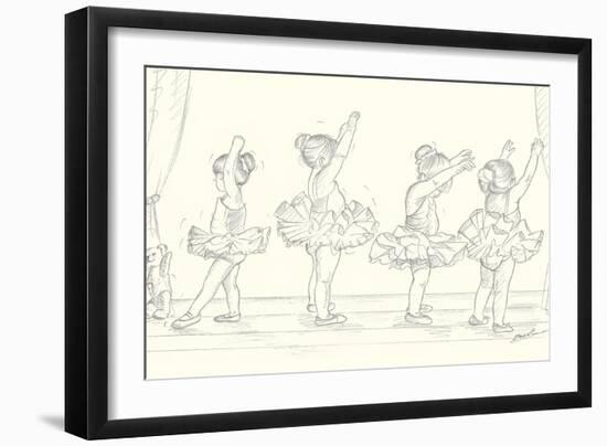 Ballerinas II-Steve O'Connell-Framed Art Print