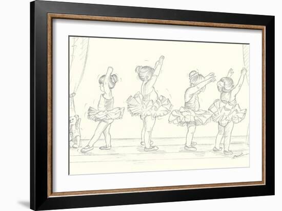 Ballerinas II-Steve O'Connell-Framed Art Print