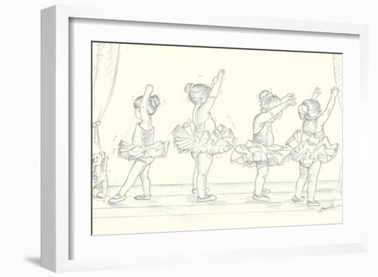 Ballerinas II-Steve O'Connell-Framed Art Print