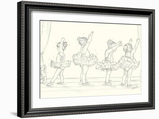 Ballerinas II-Steve O'Connell-Framed Art Print