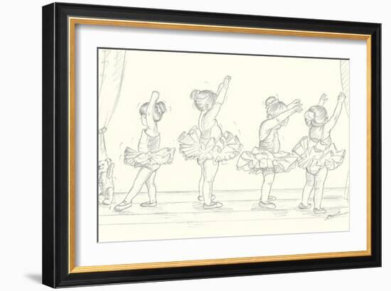 Ballerinas II-Steve O'Connell-Framed Art Print