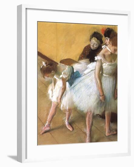 Ballerinas in Repose, 1880-Edgar Degas-Framed Giclee Print