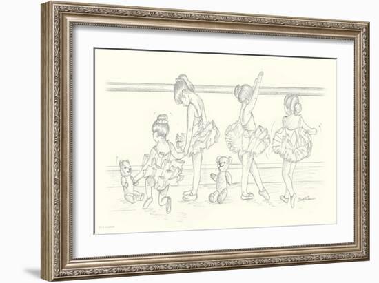 Ballerinas IV-Steve O'Connell-Framed Art Print