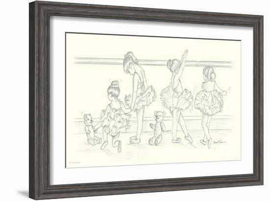 Ballerinas IV-Steve O'Connell-Framed Art Print