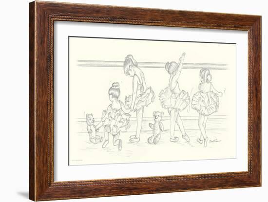 Ballerinas IV-Steve O'Connell-Framed Art Print