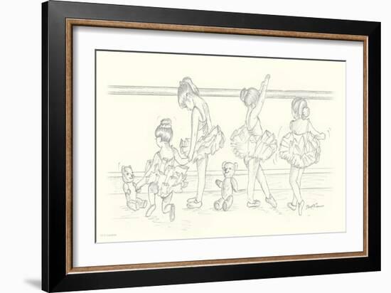 Ballerinas IV-Steve O'Connell-Framed Art Print