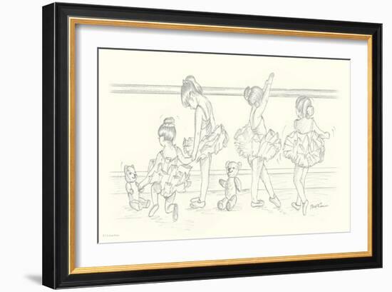 Ballerinas IV-Steve O'Connell-Framed Art Print