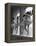 Ballerinas on Window Sill in Rehearsal Room at George Balanchine's School of American Ballet-Alfred Eisenstaedt-Framed Premier Image Canvas