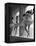 Ballerinas on Window Sill in Rehearsal Room at George Balanchine's School of American Ballet-Alfred Eisenstaedt-Framed Premier Image Canvas