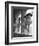 Ballerinas on Window Sill in Rehearsal Room at George Balanchine's School of American Ballet-Alfred Eisenstaedt-Framed Premium Photographic Print