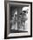 Ballerinas on Window Sill in Rehearsal Room at George Balanchine's School of American Ballet-Alfred Eisenstaedt-Framed Photographic Print