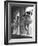 Ballerinas on Window Sill in Rehearsal Room at George Balanchine's School of American Ballet-Alfred Eisenstaedt-Framed Photographic Print