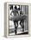 Ballerinas on Window Sill in Rehearsal Room at George Balanchine's School of American Ballet-Alfred Eisenstaedt-Framed Premier Image Canvas