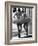 Ballerinas on Window Sill in Rehearsal Room at George Balanchine's School of American Ballet-Alfred Eisenstaedt-Framed Photographic Print