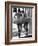 Ballerinas on Window Sill in Rehearsal Room at George Balanchine's School of American Ballet-Alfred Eisenstaedt-Framed Photographic Print