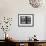 Ballerinas Standing on Window Sill in Rehearsal Room, George Balanchine's School of American Ballet-Alfred Eisenstaedt-Framed Premium Photographic Print displayed on a wall