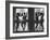 Ballerinas Standing on Window Sill in Rehearsal Room, George Balanchine's School of American Ballet-Alfred Eisenstaedt-Framed Photographic Print