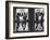 Ballerinas Standing on Window Sill in Rehearsal Room, George Balanchine's School of American Ballet-Alfred Eisenstaedt-Framed Photographic Print