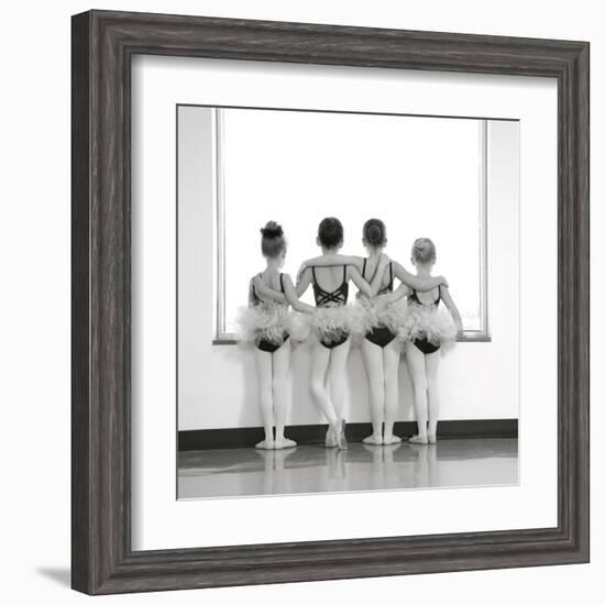 Ballerinas-null-Framed Art Print