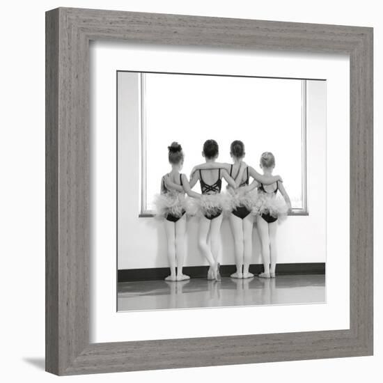 Ballerinas-null-Framed Art Print