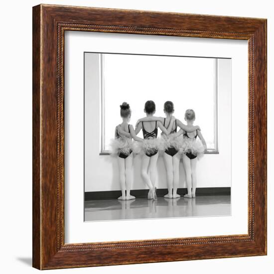 Ballerinas-null-Framed Art Print