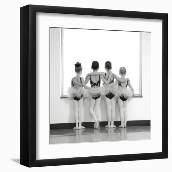 Ballerinas-null-Framed Art Print