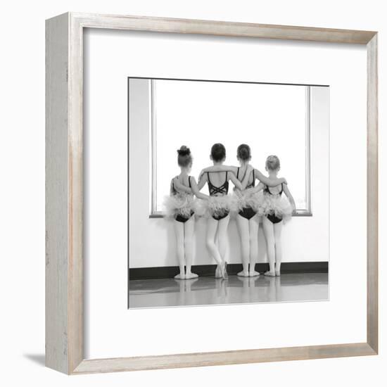 Ballerinas-null-Framed Art Print