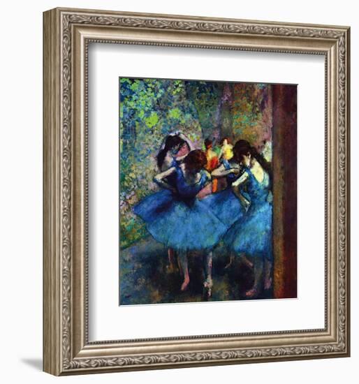 Ballerinas-Edgar Degas-Framed Art Print