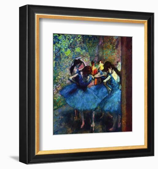 Ballerinas-Edgar Degas-Framed Art Print