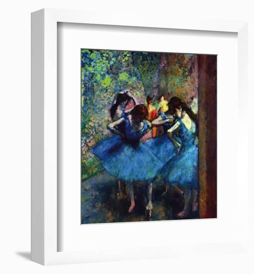 Ballerinas-Edgar Degas-Framed Art Print