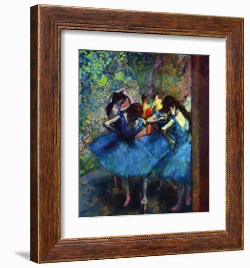 Ballerinas-Edgar Degas-Framed Art Print