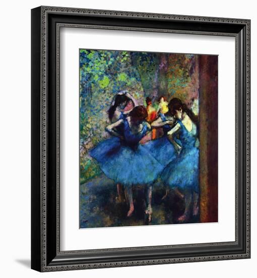 Ballerinas-Edgar Degas-Framed Art Print